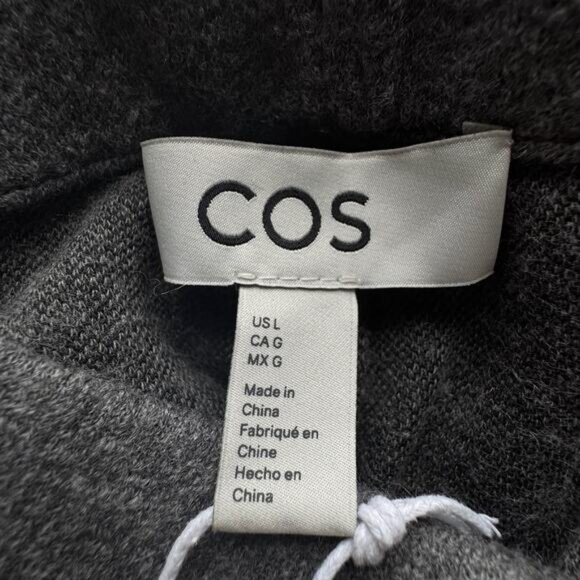 NWT COS Boiled Wool Barrel-leg Trousers - Picture 8 of 12